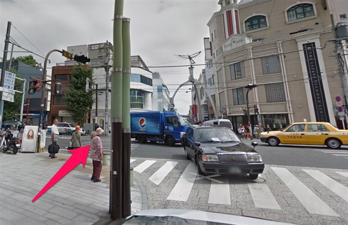 銀座ダイヤモンドシライシ横浜元町店までの行きかた6